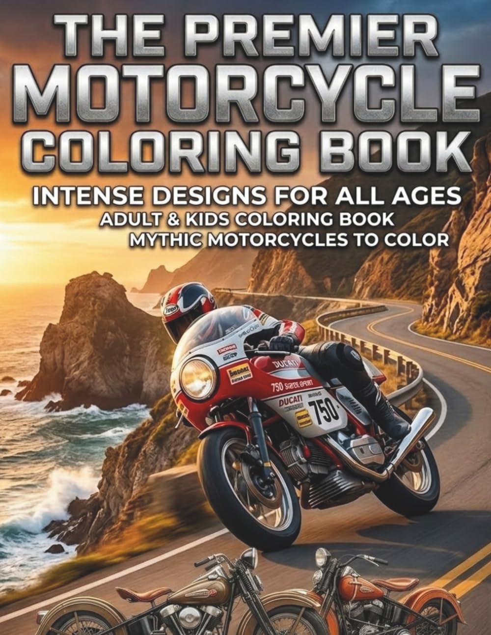 ler totalmente THE PREMIER MOTORCYCLE COLORING BOOK: INTENSE DESIGNS FOR ALL AGES - MYTHIC MOTORCYCLES (THE PREMIER COLORING BOOK)