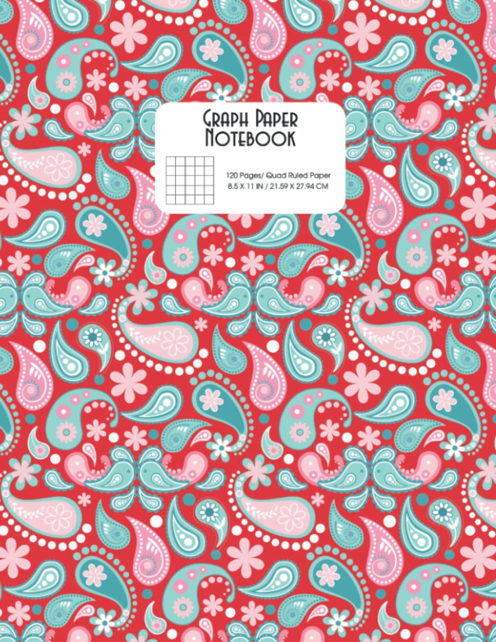 Graph Paper Notebook - 120 Pages 8.5 x 11 inch: Grid Paper Notebook, Grid Paper For Math Science, Engineering, Architects, Artists, Students| Quad Ruled 5x5 - Vol 76 baixar o livro de graça