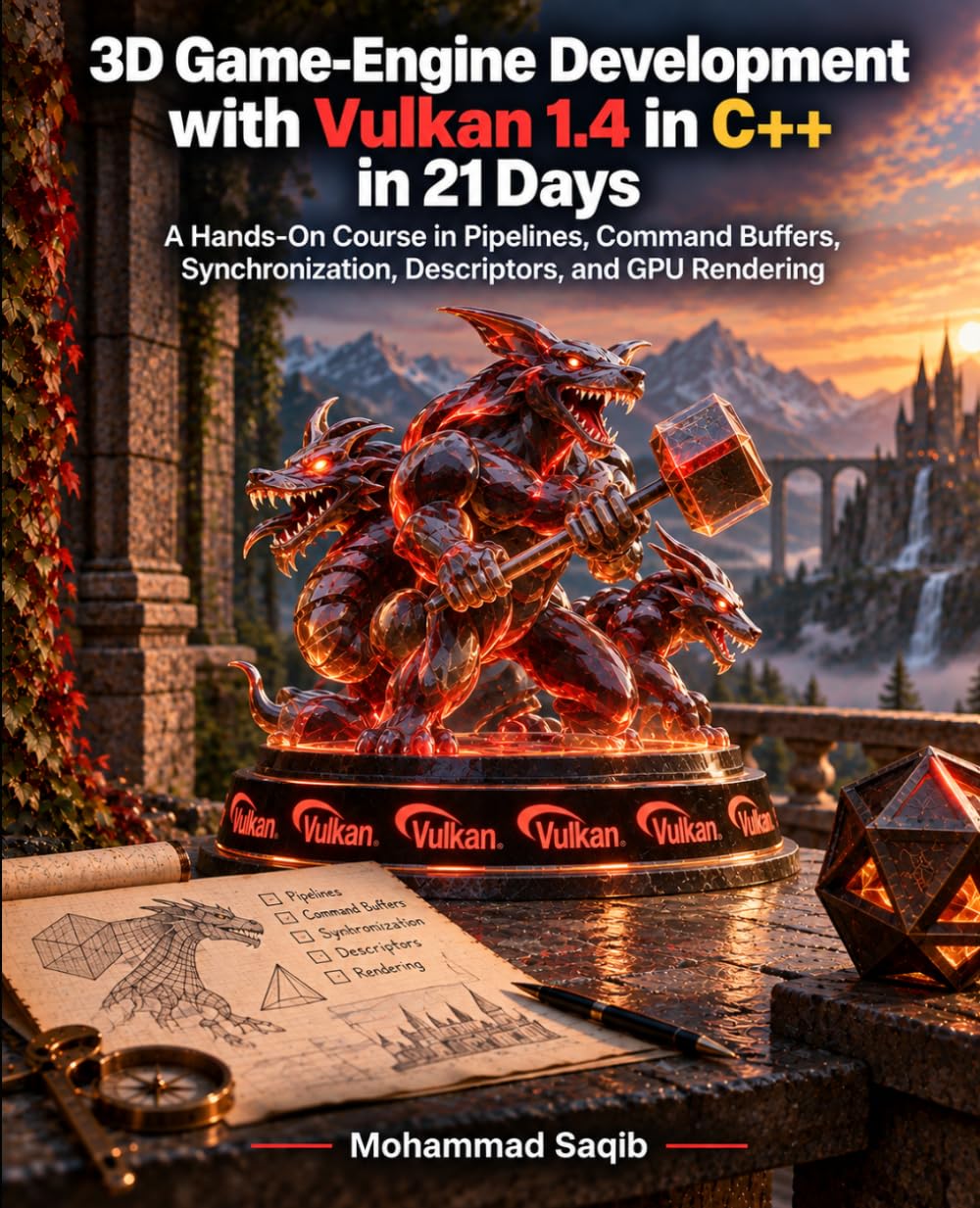 3D Game-Engine Development with Vulkan 1.4 in C++ in 21 Days: A Hands-On Course in Pipelines, Command Buffers, Synchronization, Descriptors, and GPU Rendering baixar o livro de graça