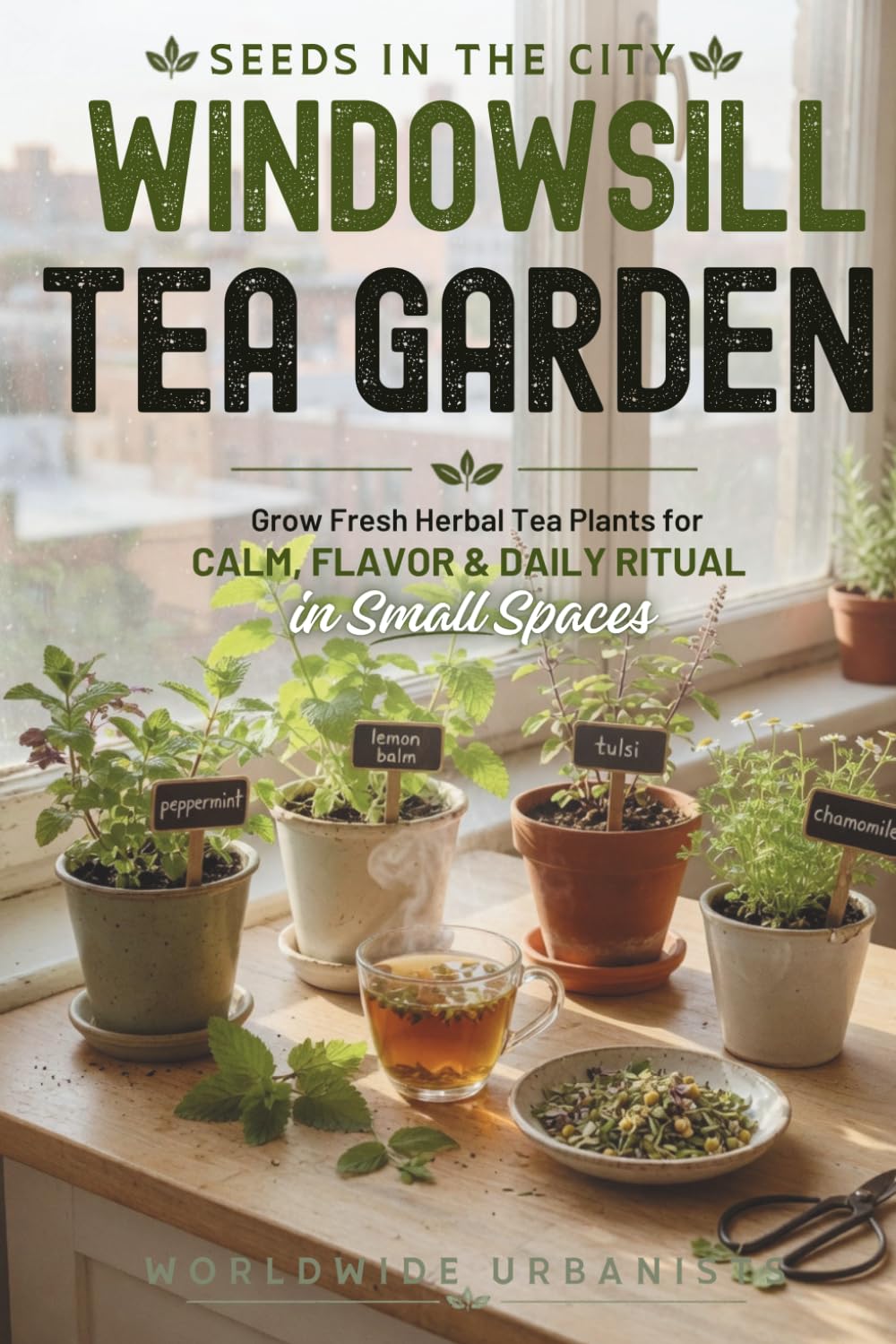 SEEDS IN THE CITY: WINDOWSILL TEA GARDEN: Grow Fresh Herbal Tea Plants for Calm, Flavor, and Daily Ritual in Small Spaces baixar livro de graça