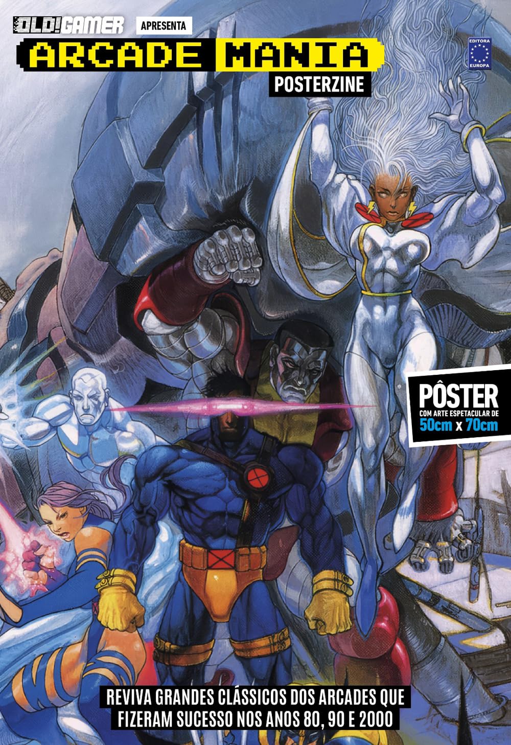 ler totalmente X-Men Children of The Atom (Versão lisa, sem dobras, enviada em tubo protetor) - Superpôster Arcade Mania