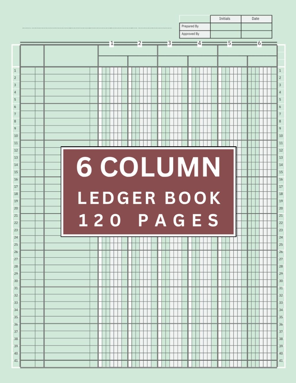 6 Column Ledger Book: Accounting Ledger Book for Small Business | Account Ledger Book for personal use | 6 column Ledger Book for Bookkeeping | 8.5" x 11", 120 Pages baixar livro de graça