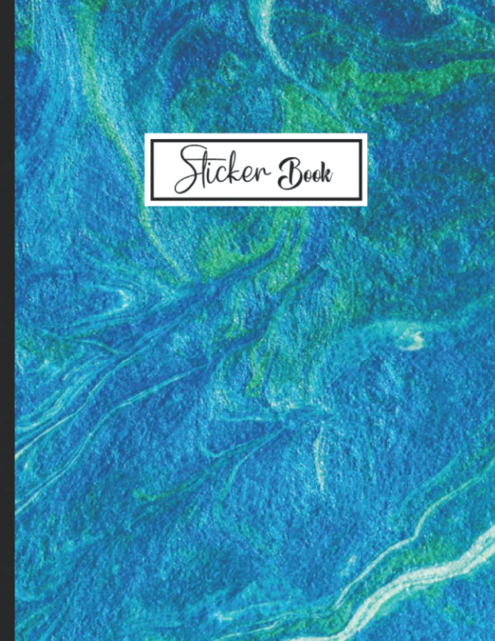 ler totalmente Sticker Book: Blank Sticker Collection Book for Girls with Ocean.