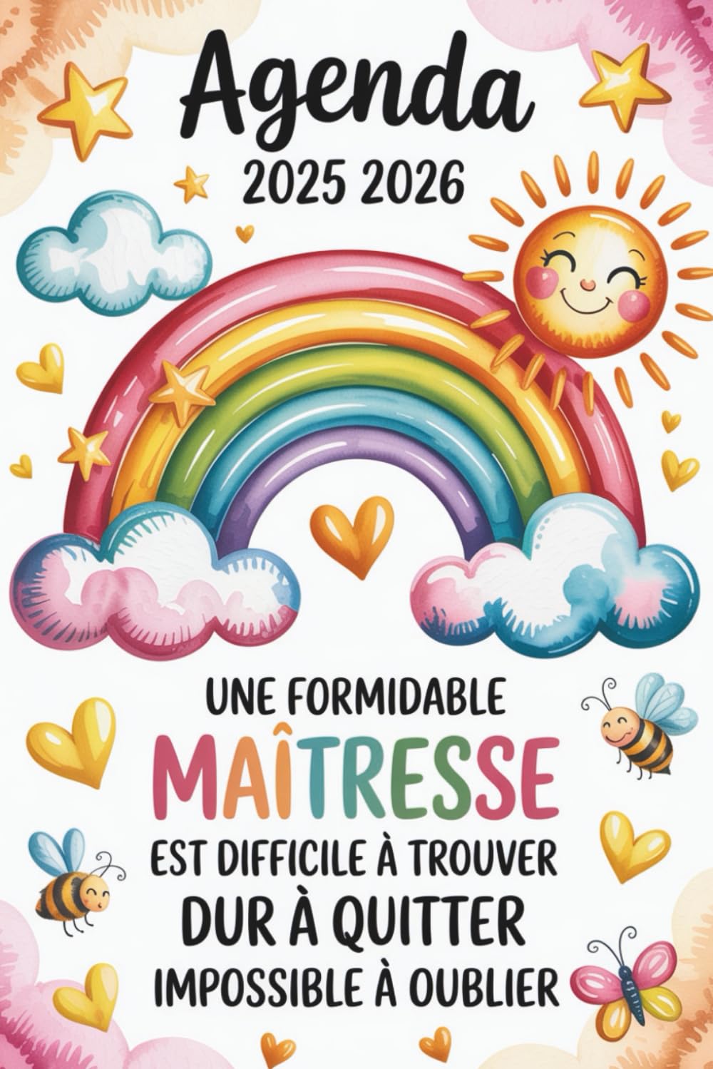 Agenda Maitresse 2025 2026 A5: Une Formidable Maîtresse Est Difficile À Trouver | Cadeau Maitresse D'école (French Edition) baixar o livro de graça