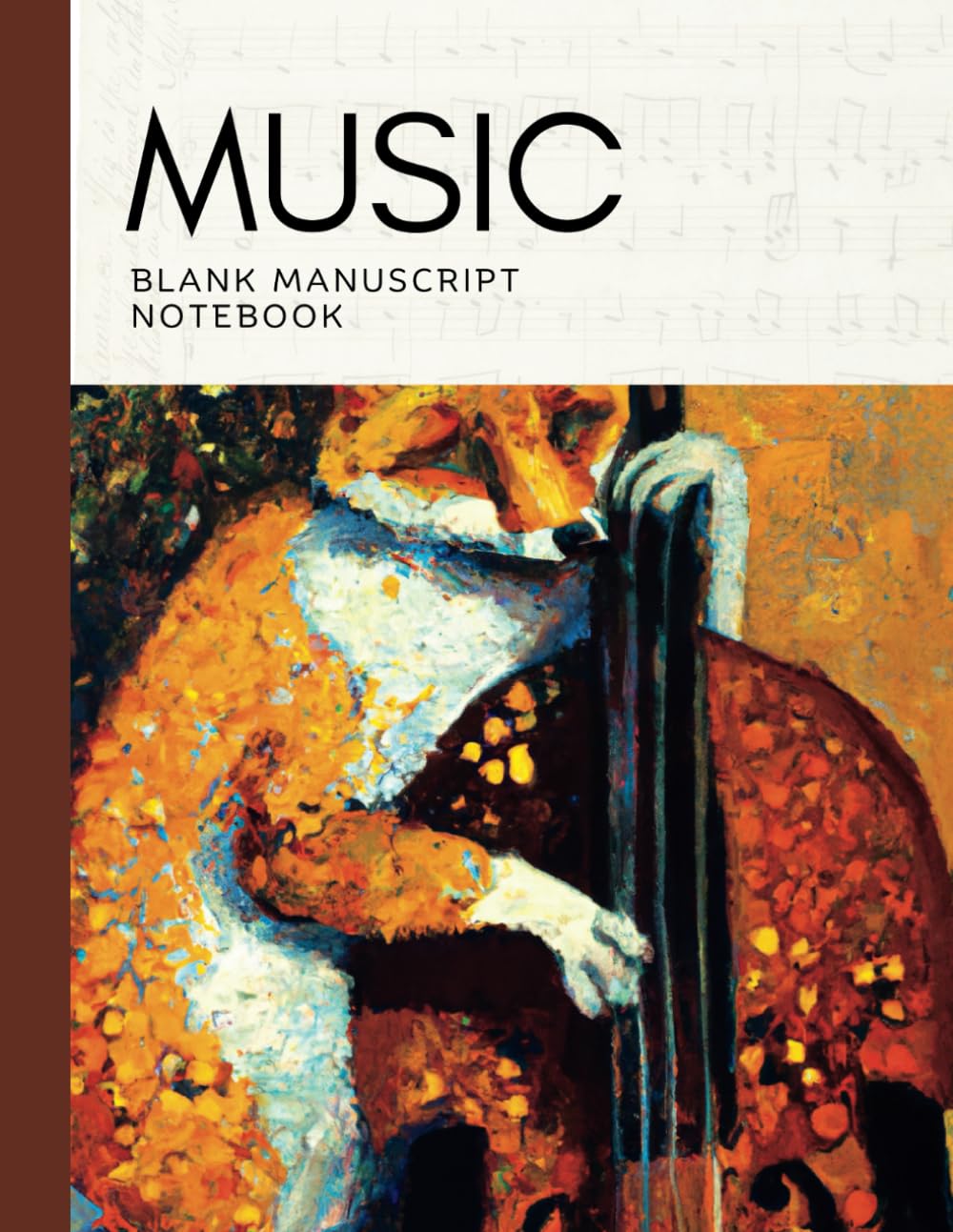 ler totalmente Blank Sheet Music Notebook: 10-Stave Manuscript Paper for Musicians