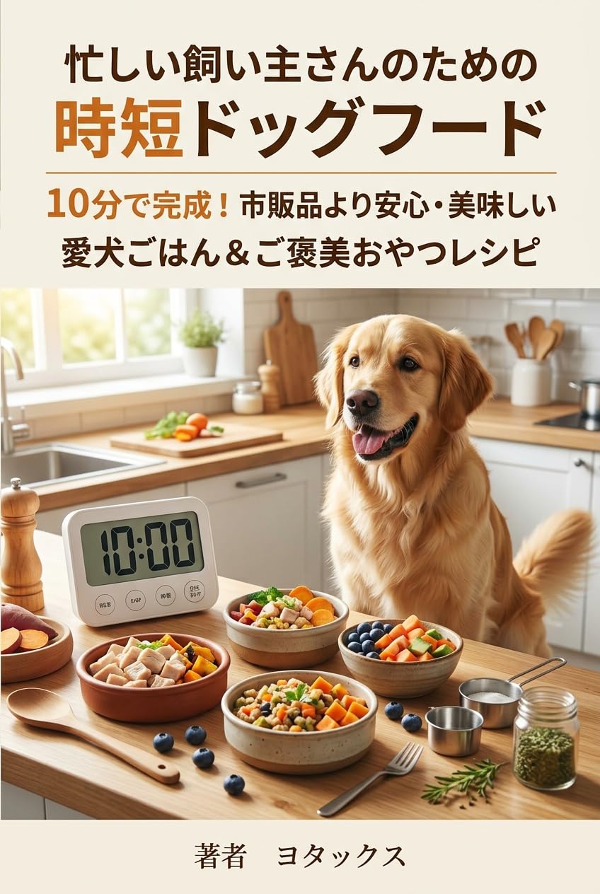 ler totalmente isogashii kainushi-san no tame no jitan doggufdo: juppun de kansei shihanpin yori anshin oishii aiken gohan ando gohbi oyatsu reshipi (Japanese Edition)
