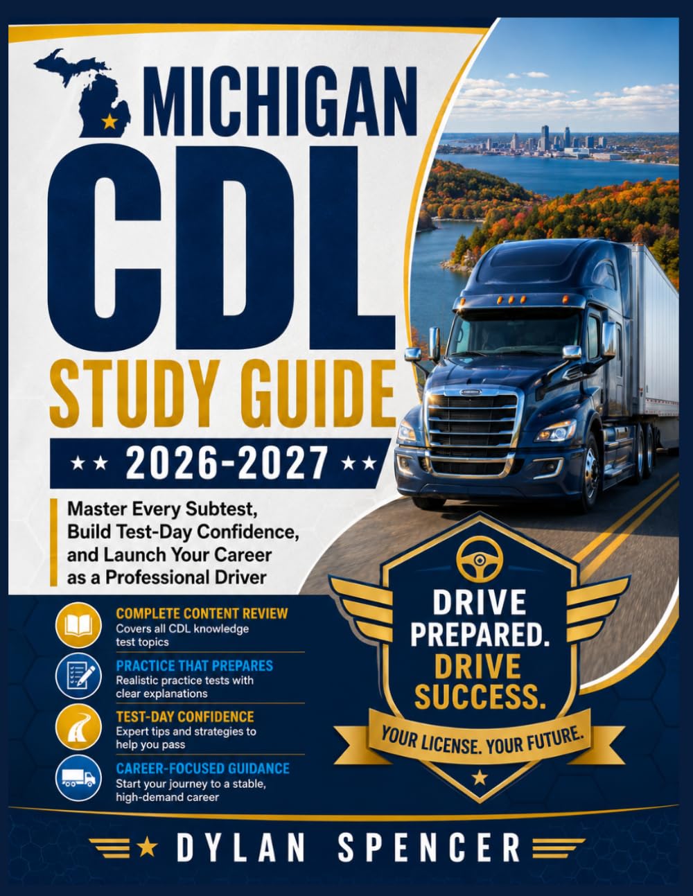 capítulo por capítulo baixar Michigan CDL Study Guide 2026-2027: Master the Written Tests, Ace the Skills Exam, and Launch Your Career with Confidence