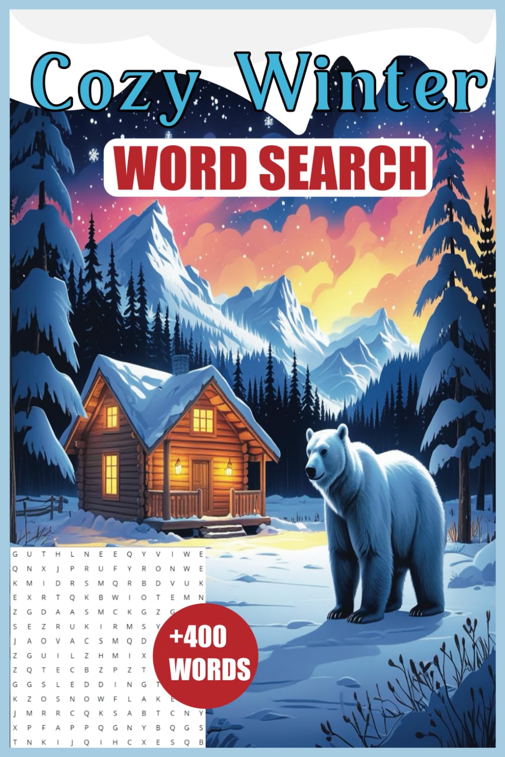 Cozy Winter Word Search Book: 55 Relaxing Word Search Puzzles, Holiday Fun and Warm Winter Themes for All Ages baixar livro de graça