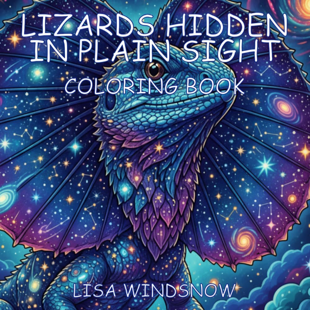 capítulo por capítulo baixar LIZARDS HIDDEN IN PLAIN SIGHT: COLORING BOOK (CHAMELEONS, LIZARDS AND FROGS)