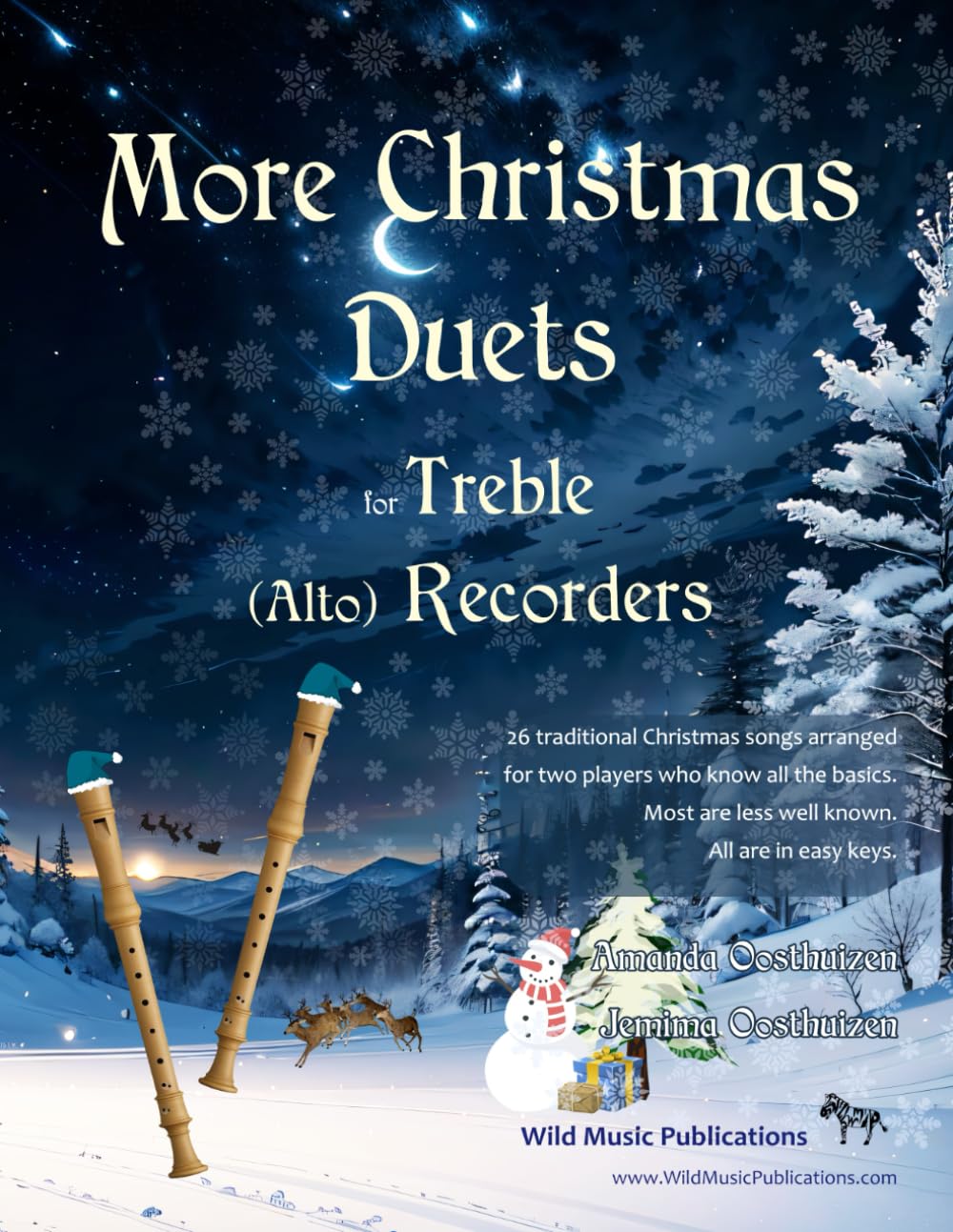 More Christmas Duets for Treble (Alto) Recorders: 26 less well-known Christmas songs arranged for two players who know all the basics. baixar o livro de graça