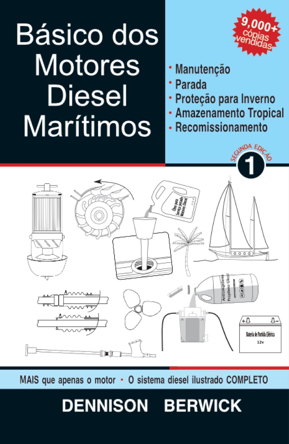 Básico dos Motores Diesel Marítimos 1: Manutenção, Parada, Proteção para Inverno Armazenamento Tropical, Recomissionamento, baixar o livro de graça