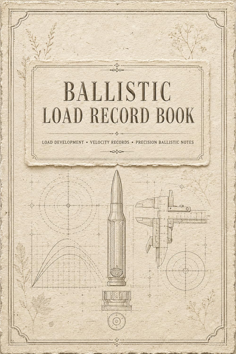 capítulo por capítulo baixar Ballistic Load Record Book: Reloading Journal for Velocity Data, Load Testing, Ammunition Performance and Range Documentation