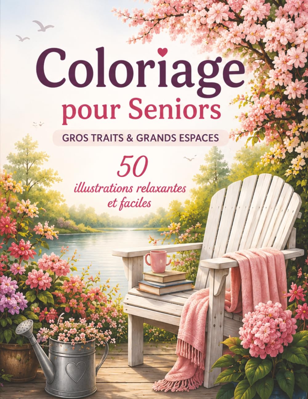 Livre de Coloriage pour Seniors à Gros Traits: 50 illustrations simples et apaisantes avec grandes zones à remplir pour adultes débutants personnes... et détente anti-stress (French Edition) baixar livro de graça