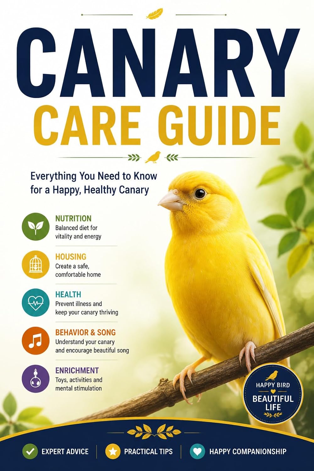 Canary Care Guide: A Practical Beginner’s Handbook for Housing, Feeding, Singing, Enrichment, Health, and Everyday Canary Care (Complete Bird Care Series) (English Edition) baixar livro de graça