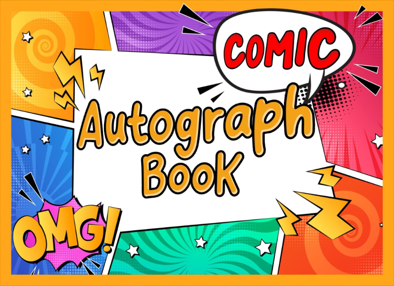 Comic Autograph Book: Collect Signatures, Photos & Sketches from Your Favorite Comicbook Artists, Writers, and Creators. Journal for Kids and Teens. baixar livro de graça