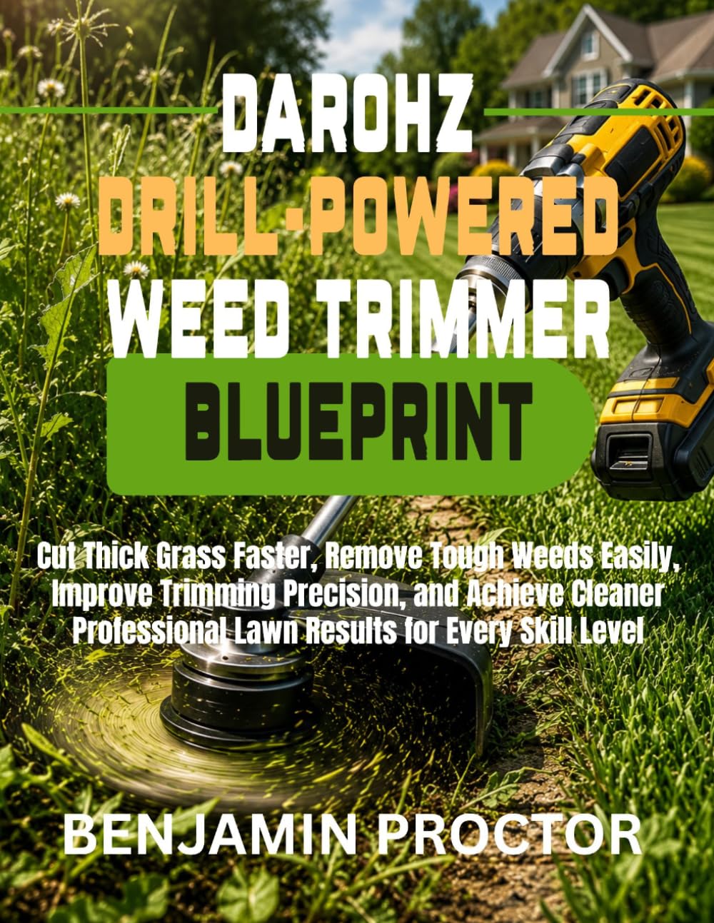 Darohz Drill-Powered Weed Trimmer Blueprint: Cut Thick Grass Faster, Remove Tough Weeds Easily, Improve Trimming Precision, and Achieve Cleaner Professional Lawn Results for Every Skill Level baixar o livro de graça