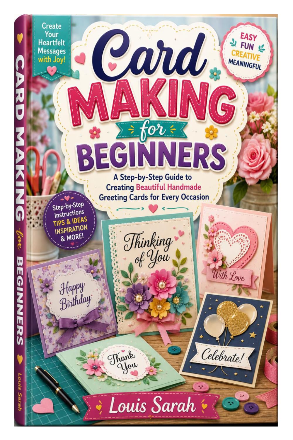 Card Making for Beginners: A Step-by-Step Guide to Creating Beautiful Handmade Greeting Cards for Every Occasion baixar livro de graça