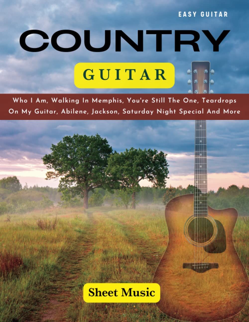 capítulo por capítulo baixar Country Guitar Sheet Music: 25 Songs For Easy Guitar