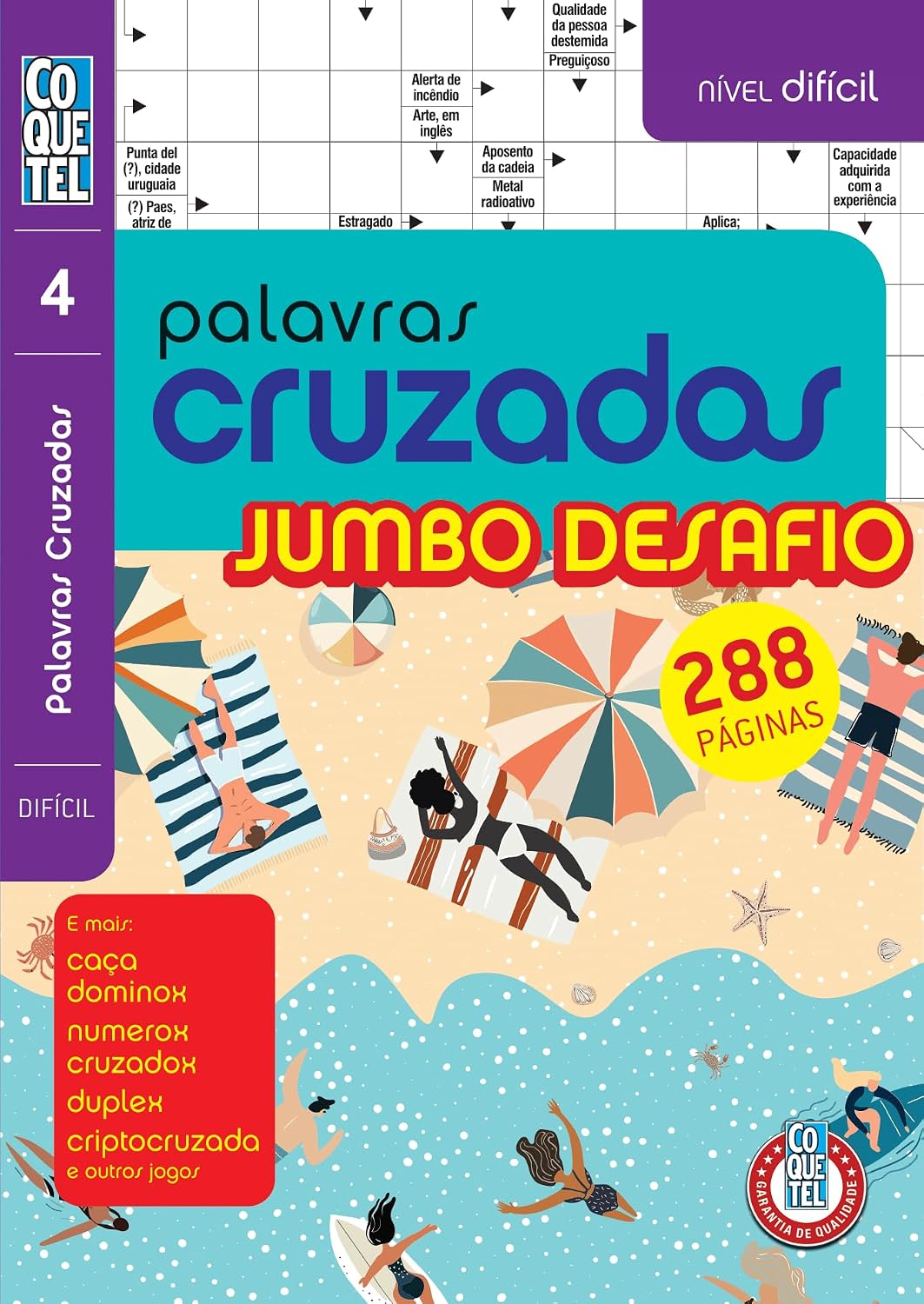 Livro Coquetel Palavras Cruzadas Jumbo Desafio Ed 4 baixar livro de graça