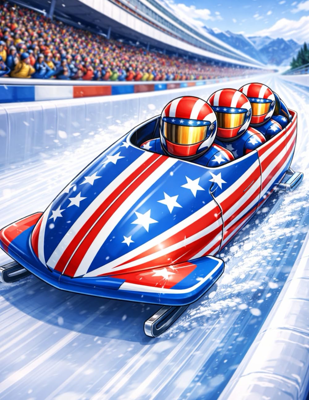 ler totalmente Bobsled Composition Notebook: Winter Sport Athlete Journal for Kids, Teens, and Adults