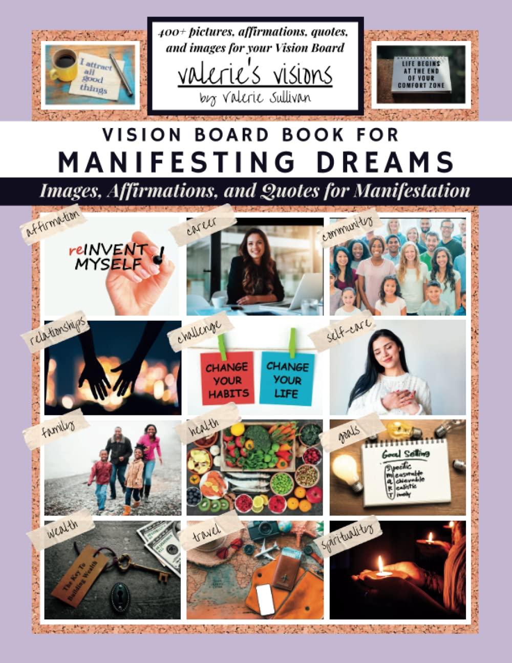 ler totalmente Vision Board Book for Manifesting Dreams: Images, Affirmations, and Quotes for Manifestation | manifest your vision with 400+ images, quotes, and... law of attraction, 369) (Valerie’s Visions)