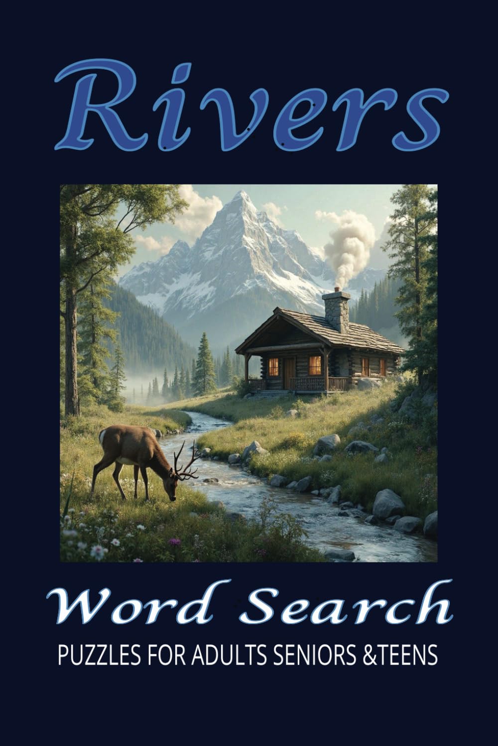 ler totalmente River Word Search Puzzle Book: Word Searches with Easy Print about Rivers, River Names, River Rafting and more | 6x9 inches, 110 pages | 50+ Puzzles...Gifts for Vacations, and Free Time Holidays