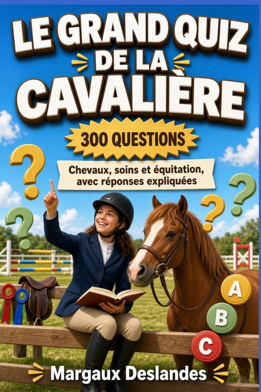 LE GRAND QUIZ DE LA CAVALIÈRE +300 Questions Sur Les Chevaux, Les Soins Et L’équitation Avec Réponses Expliquées: Tester ses Connaissances du Débutant à l'Expert Avec Ce Livre Jeu Cadeau pour baixar livro de graça