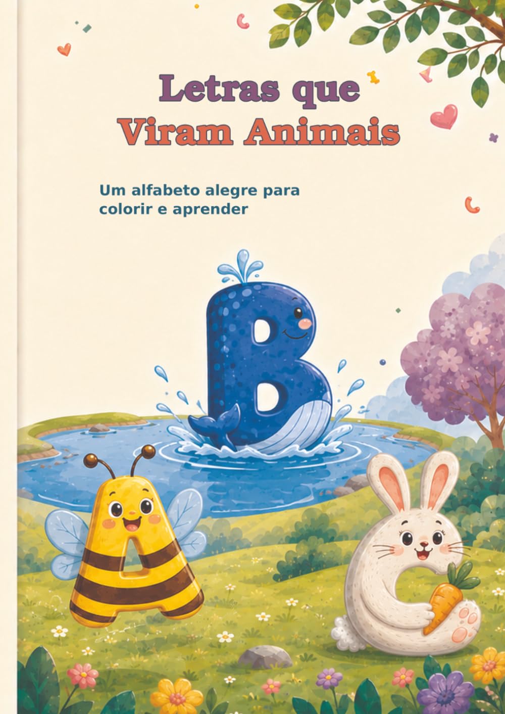 capítulo por capítulo baixar Letras que Viram Animais: Um alfabeto alegre para colorir e aprender (Portuguese Edition)