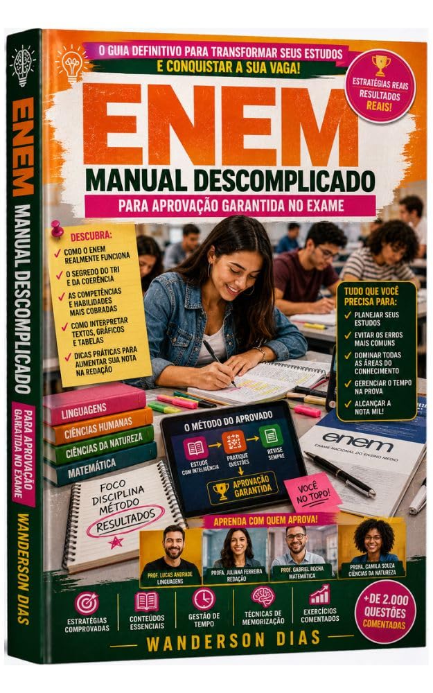 ler totalmente ENEM Manual Descomplicado para Aprovação