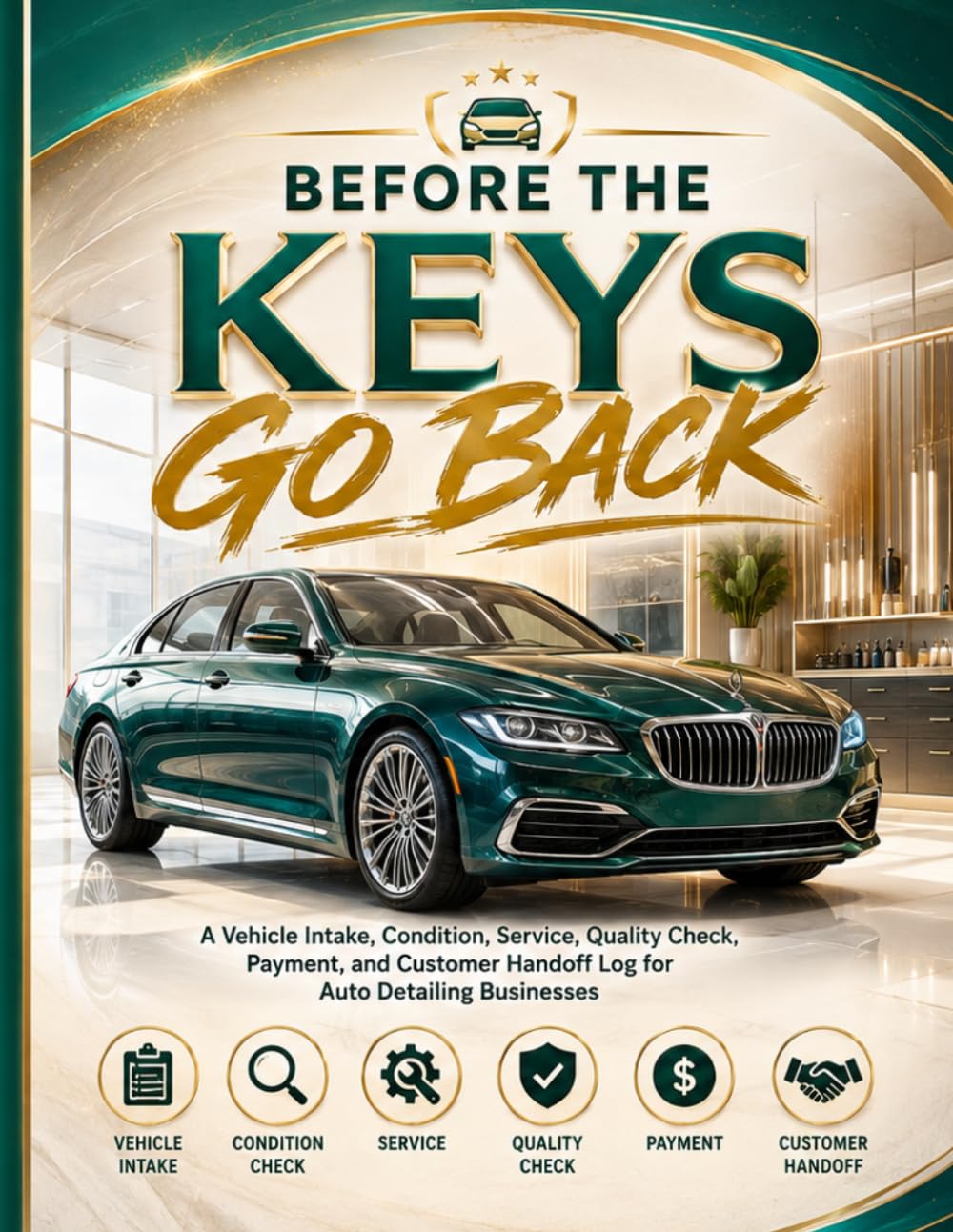 ler totalmente Before the Keys Go Back: A Vehicle Intake, Condition, Service, Quality Check, Payment, and Customer Handoff Log for Auto Detailing Businesses