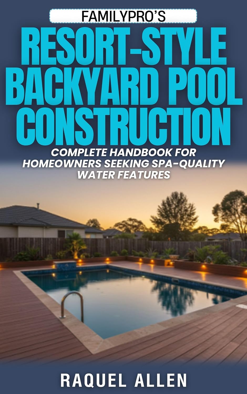ler totalmente FamilyPro’s Resort-Style Backyard Pool Construction: Complete Handbook for Homeowners Seeking Spa-Quality Water Features (English Edition)