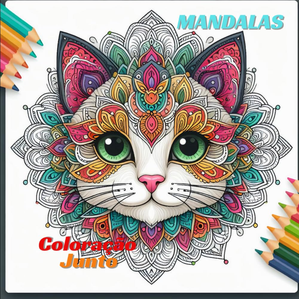 “Gatos Zen”: Mandalas para colorir com criatividade e serenidade para adultos: Desenhos simples de gatos para pintar e relaxar (Portuguese Edition) baixar o livro de graça