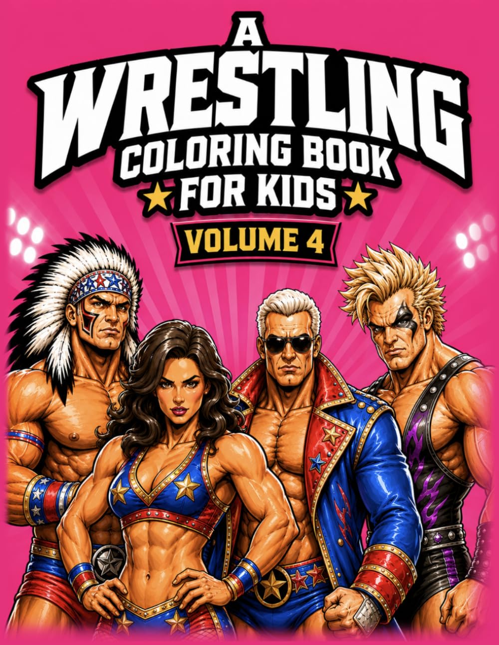 ler totalmente A Wrestling Coloring Book for Kids: Volume 4: Create Your Own Wrestlers, Colorful Characters, and Wrestling Fun for Kids Who Love the Ring (Super Series Coloring Books)
