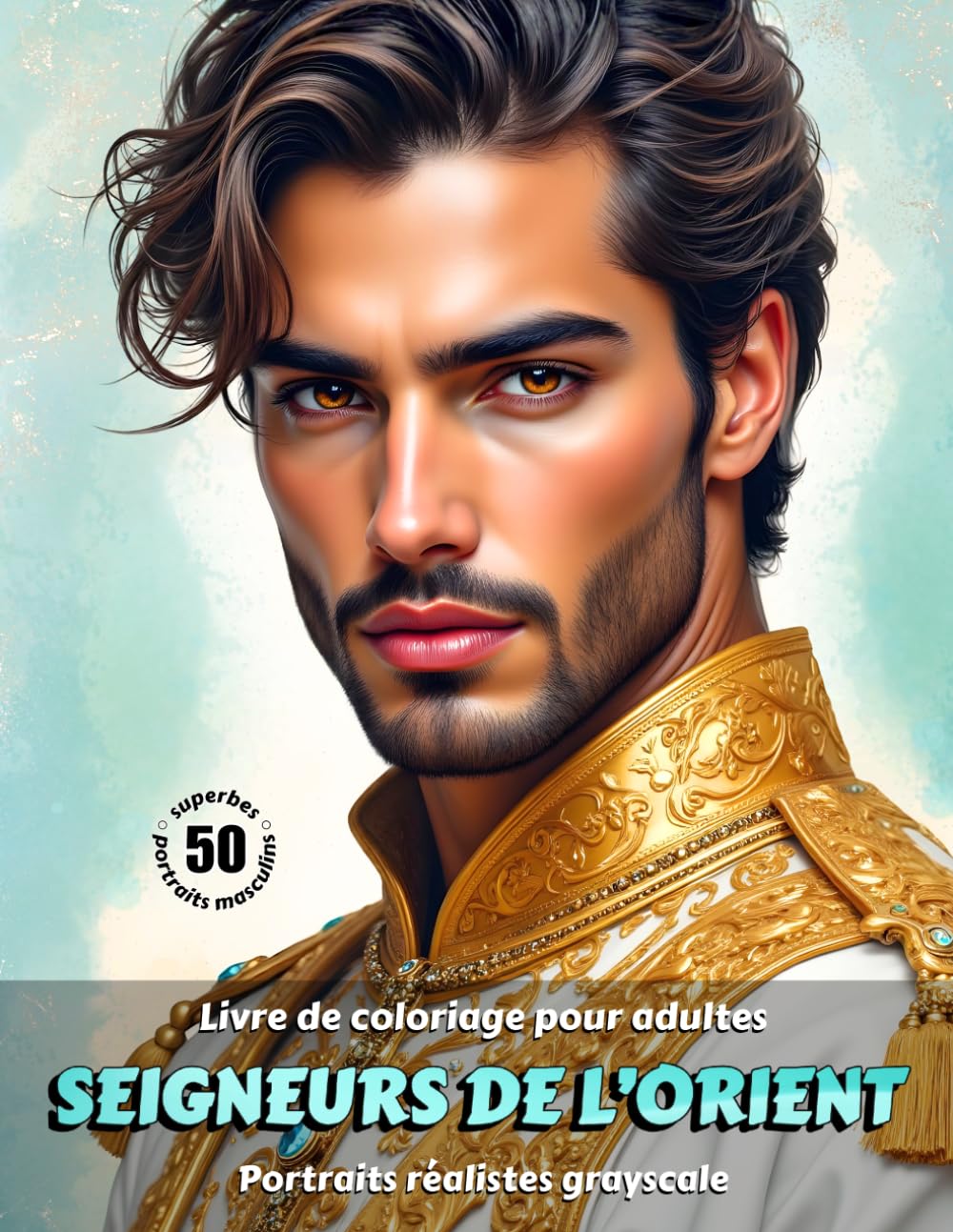 SEIGNEURS DE L’ORIENT – Livre de Coloriage pour Adultes | Portraits Réalistes en Niveaux de Gris | pour Détente, Créativité Consciente: Édition française (Aventures colorées) (French Edition) baixar o livro de graça