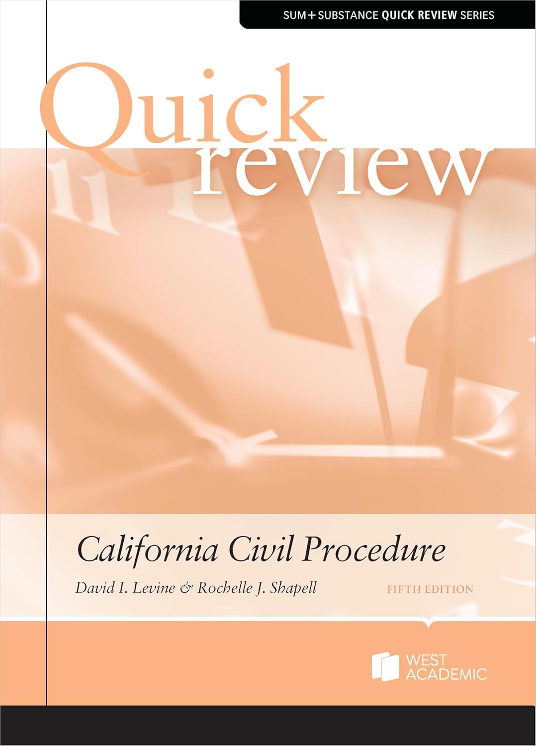 ler totalmente Quick Review of California Civil Procedure (Quick Reviews) (English Edition)