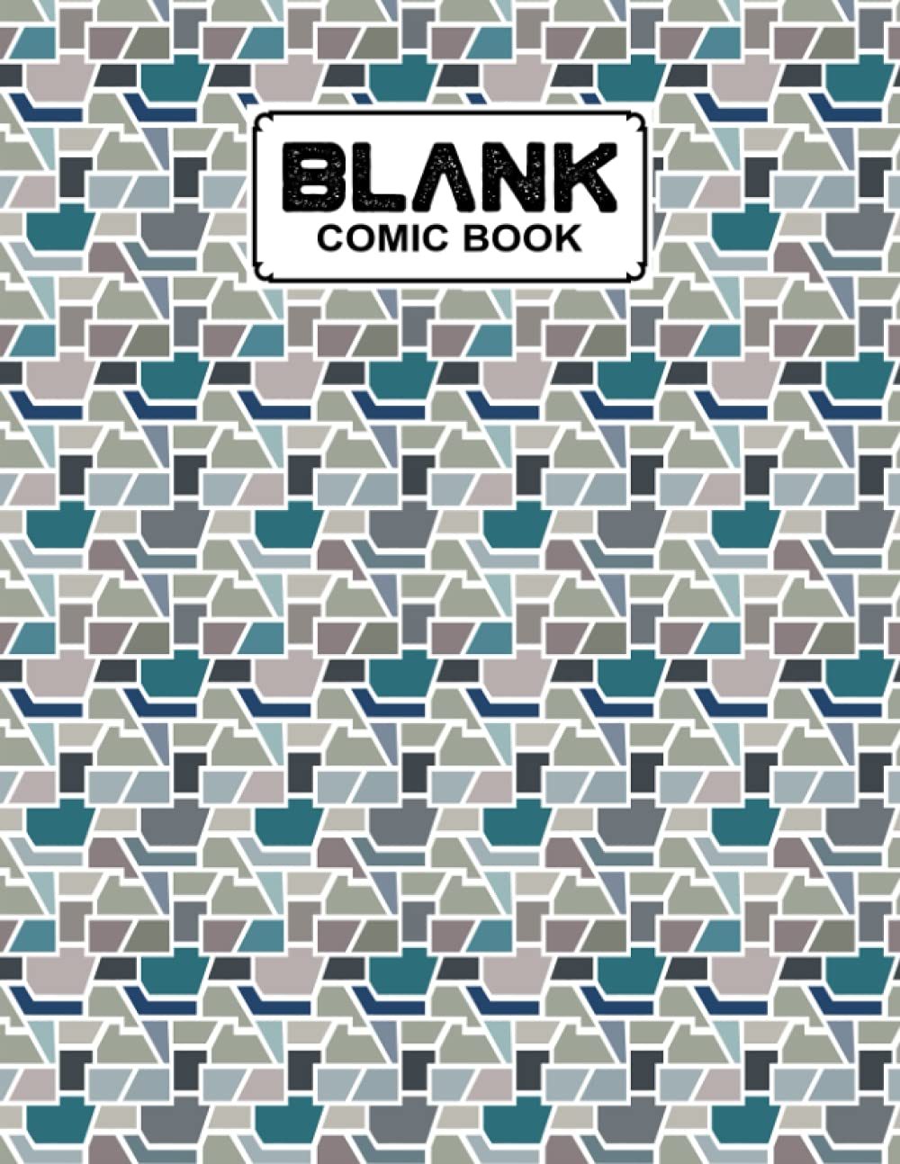 Blank Comic Book: Triangle Cover, Draw Your Own Comics - 120 Pages of Fun and Unique Templates - A Large 8.5" x 11" Notebook by Roland Hess baixar o livro de graça