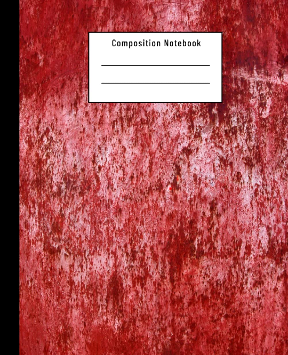 ler totalmente Composition Notebook: Blood Red Marble | Liquid Abstract Painting Workbook: Wide Ruled Lined Paper, For Kids, Back To School and Adults (7,5 x 9,25 120 Pages)