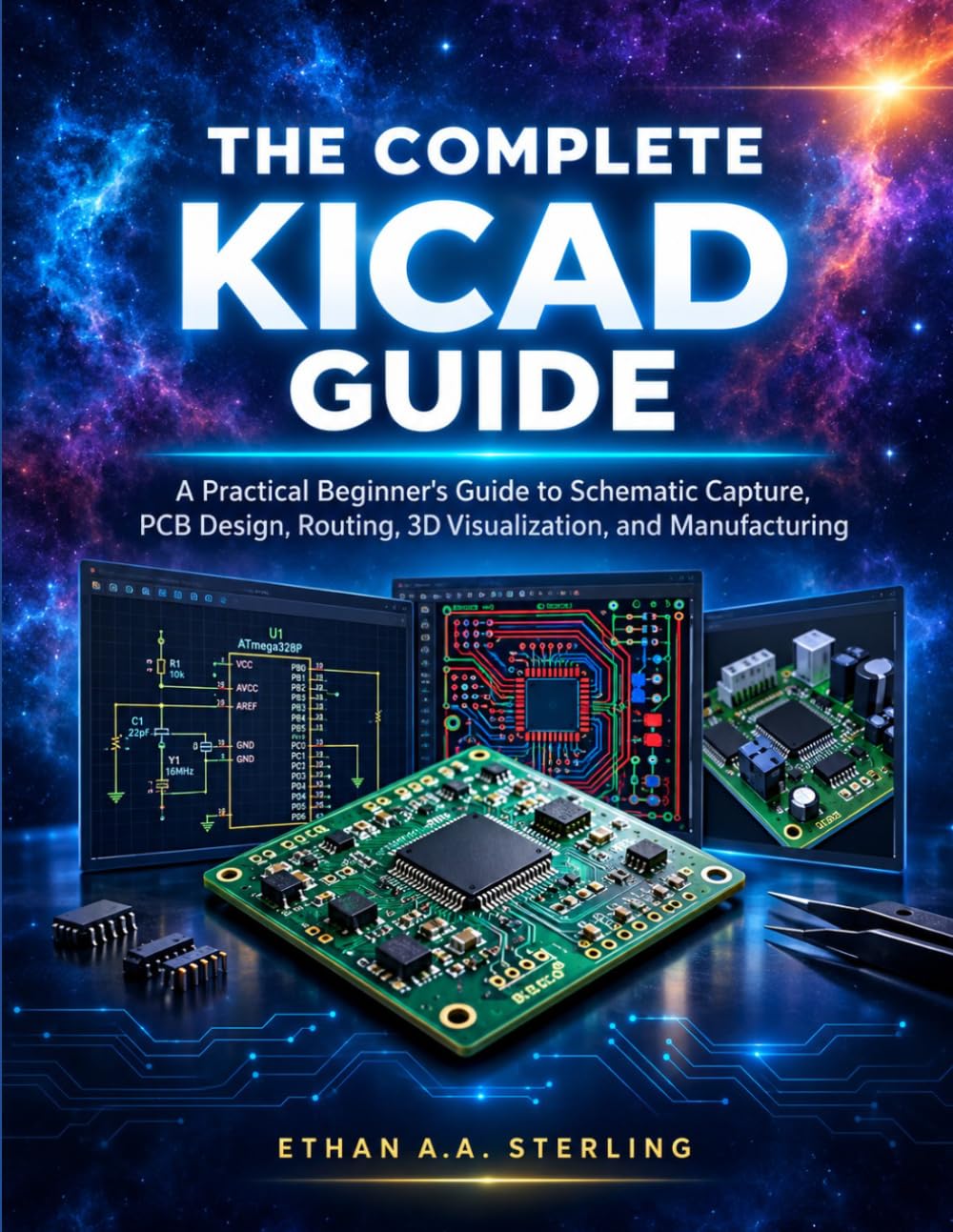 capítulo por capítulo baixar The Complete Kicad Guide: A Practical Beginner's Guide to Schematic Capture, PCB Design, Routing, 3D Visualization, and Manufacturing