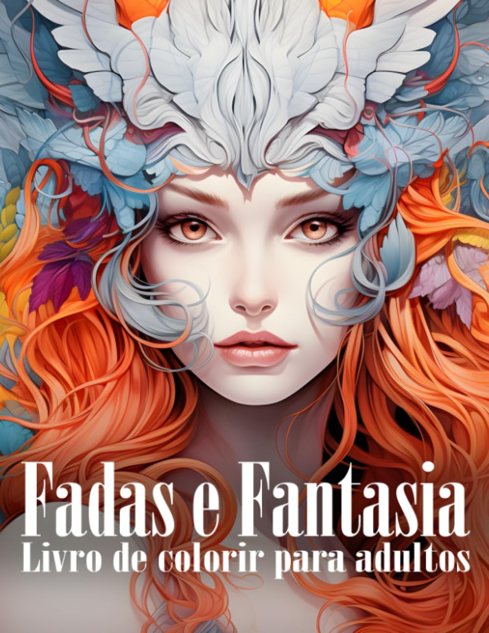 ler totalmente Fadas e Fantasia: Livro de colorir para adultos, 30 ilustrações para antiestresse, relaxamento e relaxamento zen | Grande livro para colorir. (Portuguese Edition)