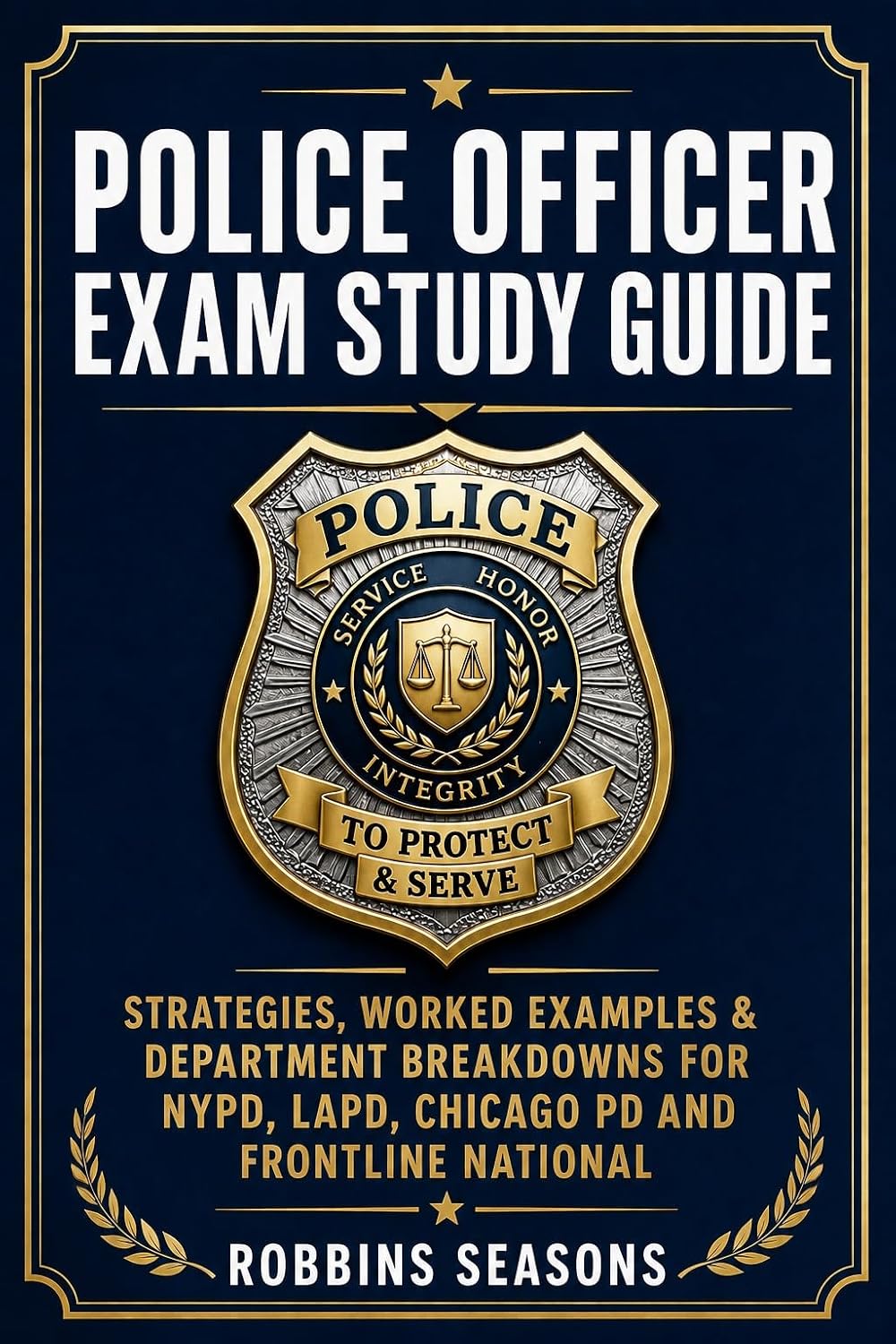 Police Officer Exam Study Guide: Reading, Writing, Math, Memory, Reasoning & Situational Judgment — with Department Breakdowns for NYPD, LAPD, Chicago PD, and FrontLine National (English Edition) baixar o livro de graça