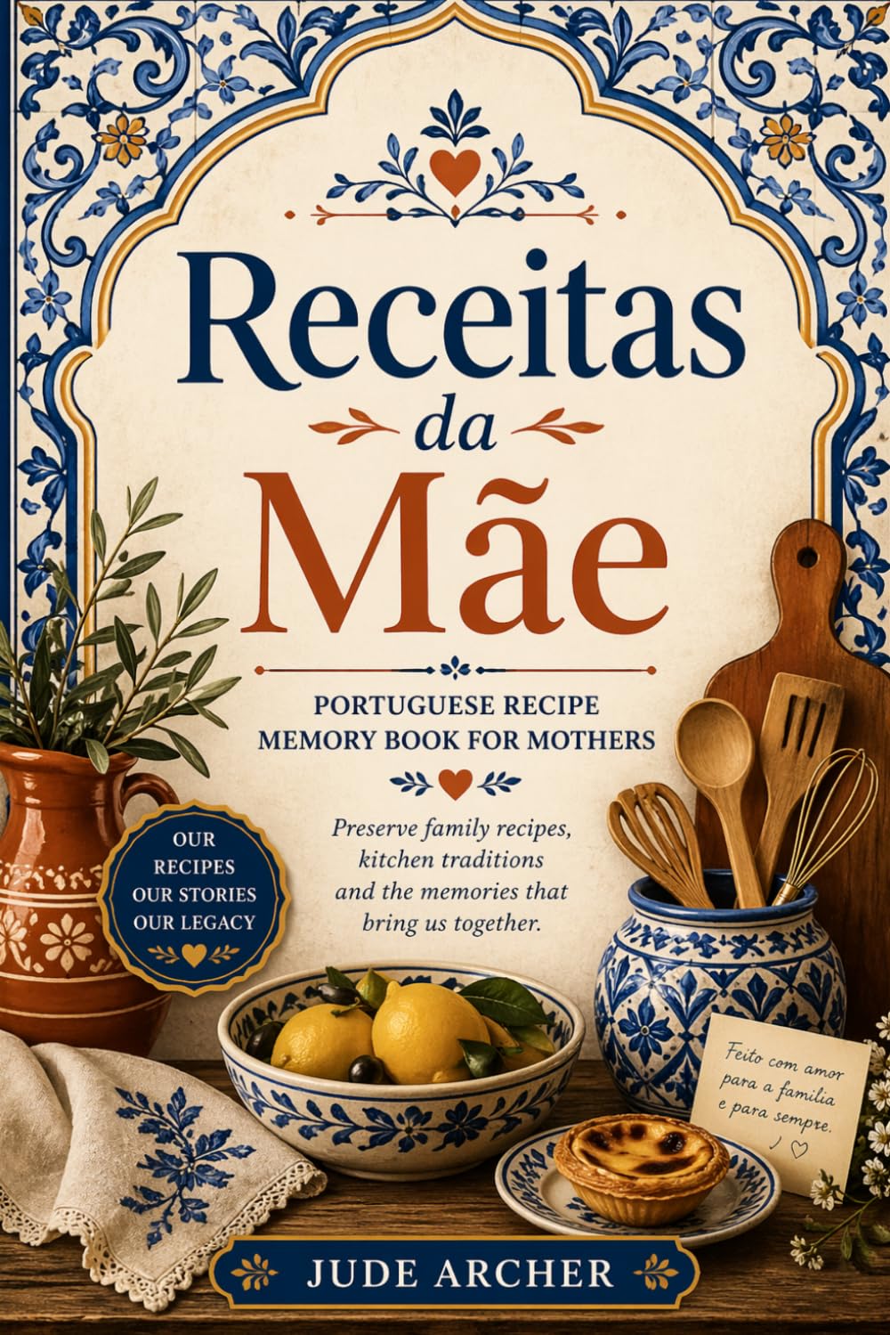 ler totalmente Receitas da Mãe: Portuguese Recipe Memory Book for Mothers (Portuguese Edition)