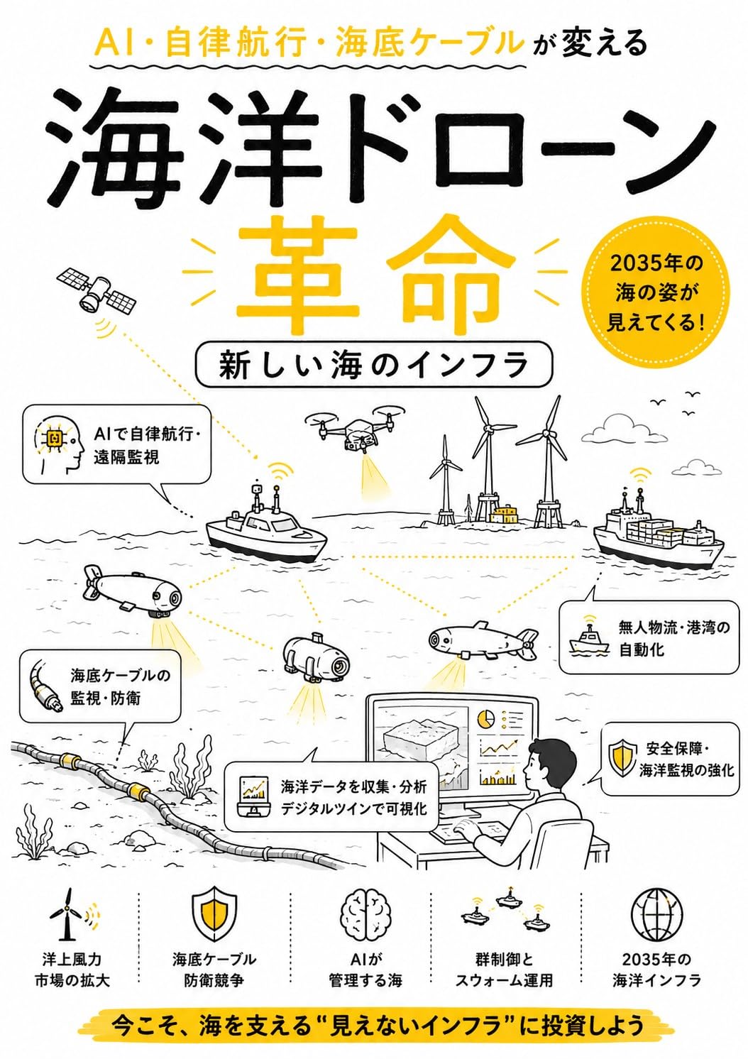 The Ocean Drone Revolution: AI transforming Marine Infrastructure (Japanese Edition) baixar o livro de graça