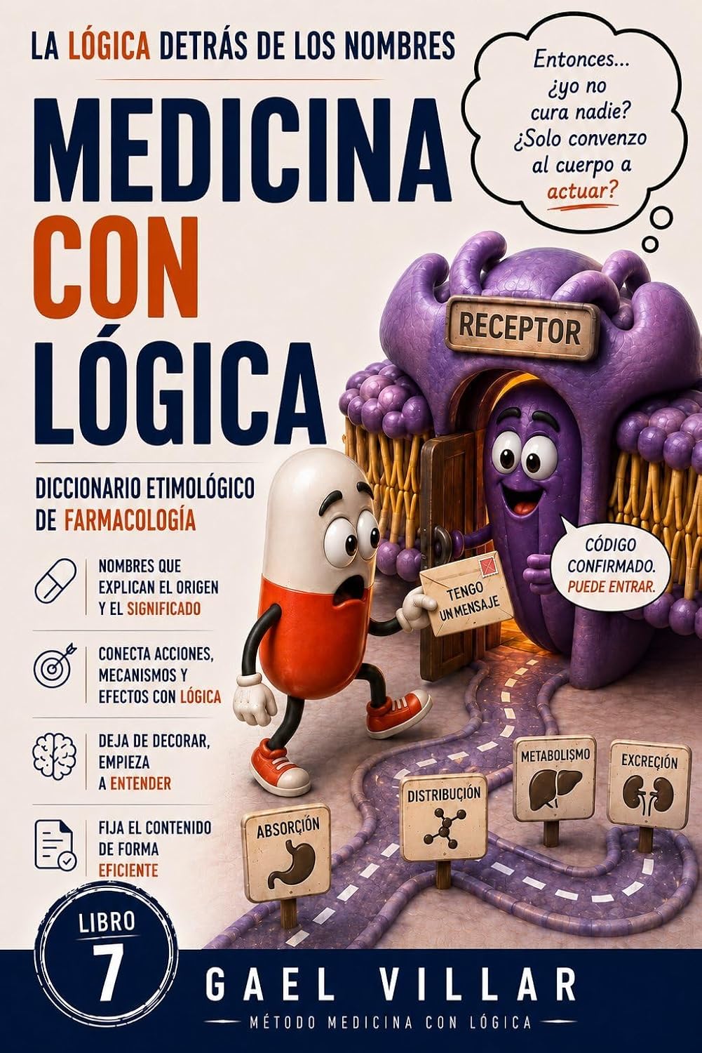 Medicina Con Lógica: Diccionario Etimológico de Farmacología: La Lógica Detrás de los Nombres Farmacológicos (Spanish Edition)