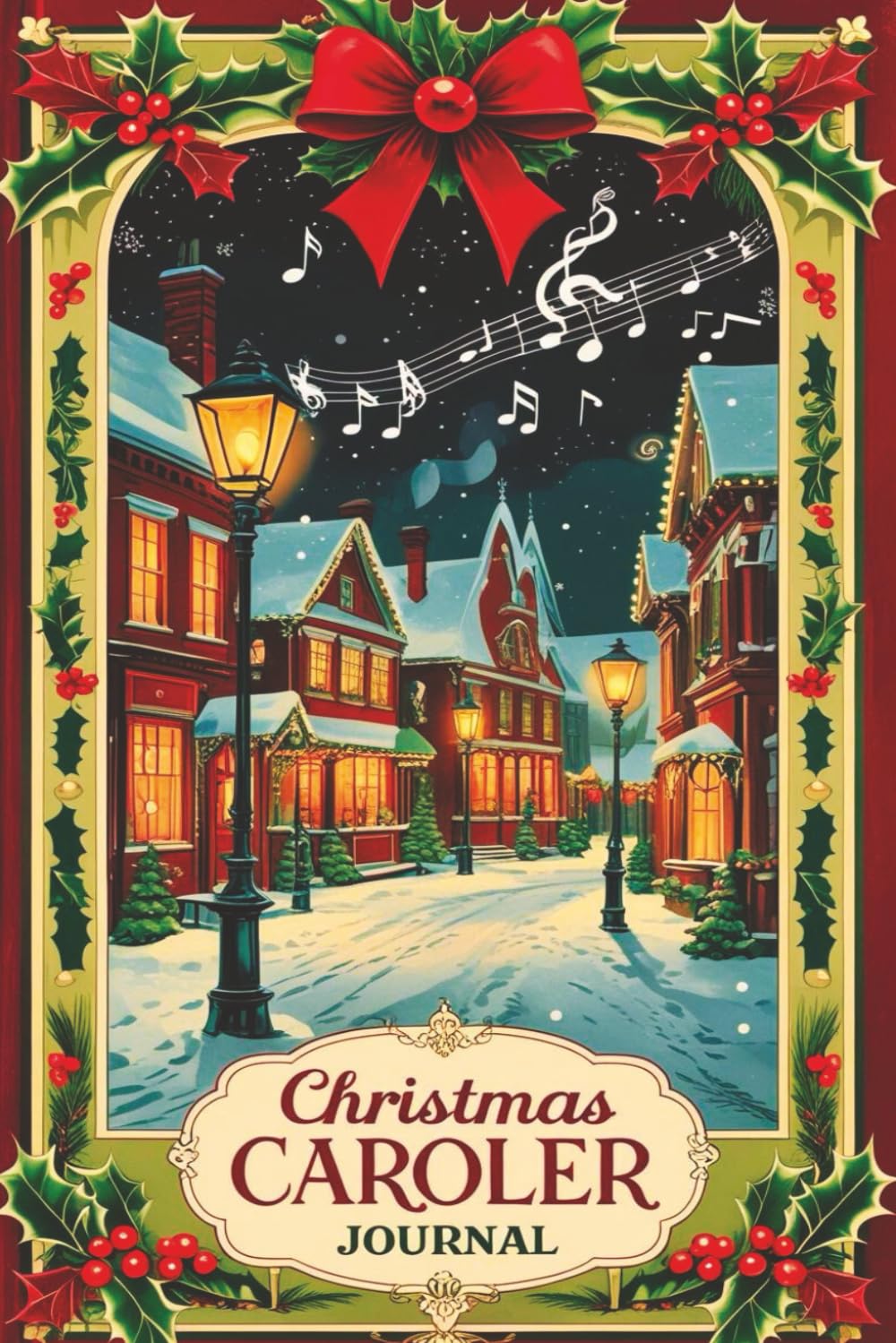 Christmas Caroler Journal: Holidays Christmas Blank Notebook for Caroling Makes a Great Gift 6x9" 110 Pages baixar o livro de graça
