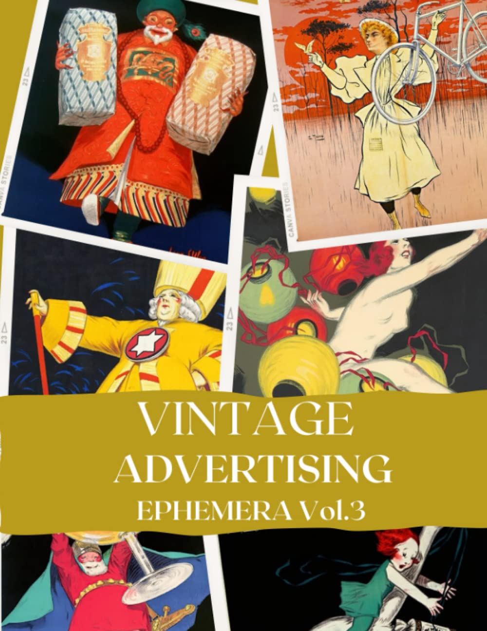capítulo por capítulo baixar Vintage Advertisement Ephemera Vol.3 For Junk Journaling & Decoupage: Collage Cut Out Ephemera Book (The Antique Poster Collection)