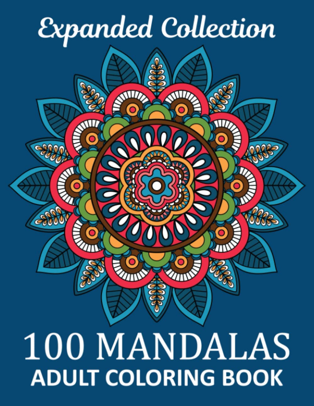 ler totalmente Mandala Adults Coloring Book: Adult Colouring Book featuring Mandalas, Geometric Patterns, Relaxation and Stress Relieving Designs