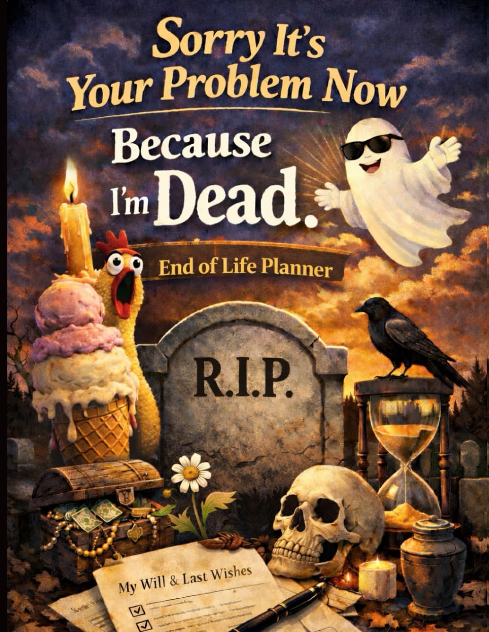 Sorry, it’s Your Problem Now, Because I'm Dead: A Clear End of Life Planner to Record Important Information, Estate Planning, and Final Wishes for Loved Ones baixar livro de graça