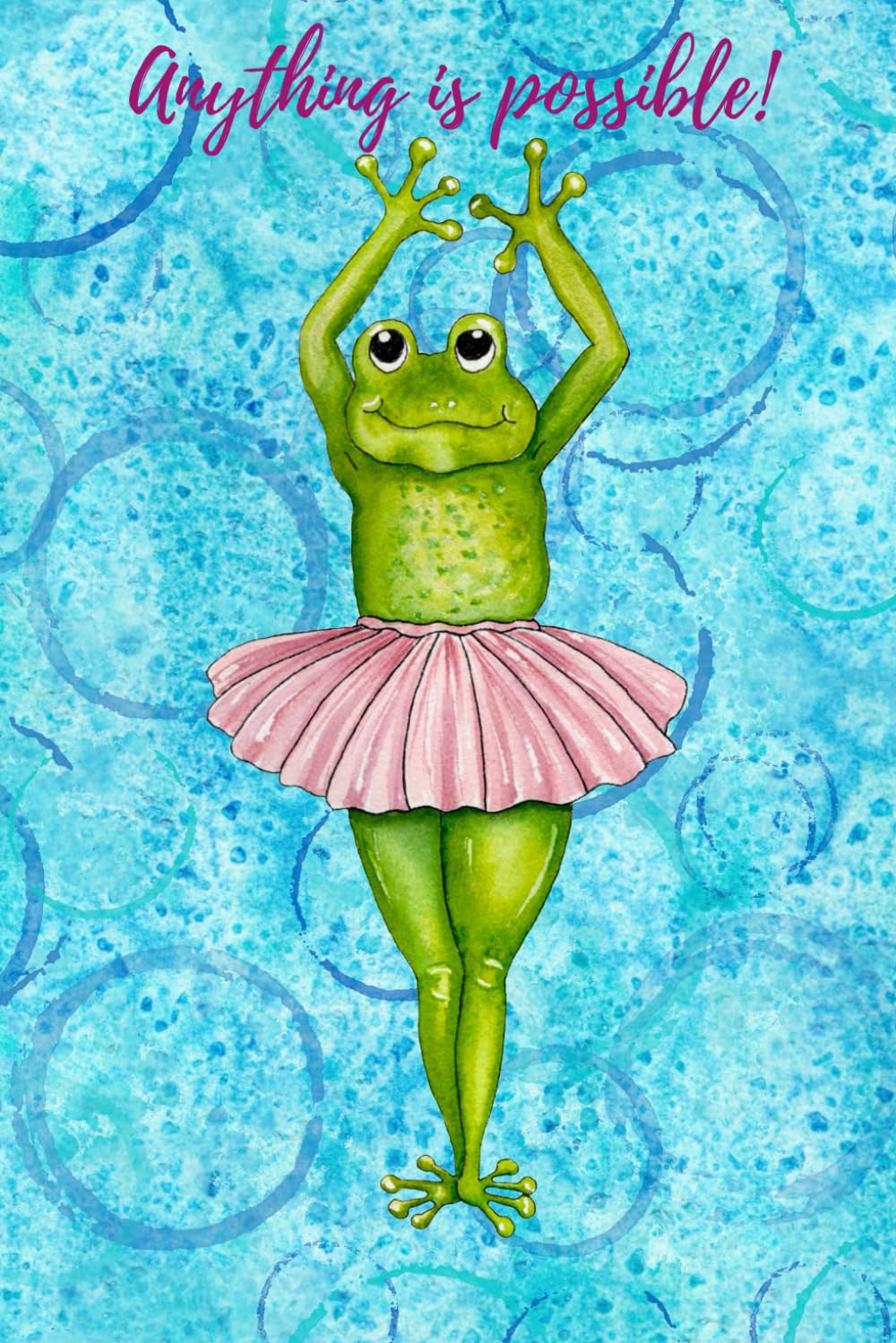 capítulo por capítulo baixar Notebook: Anything is Possible!: Ballet Dancing Frog in Pink Tutu themed 6 x 9 inch blank lined notebook with 120 pages. A perfect gift for positive thinking lovers of whimsical dance!