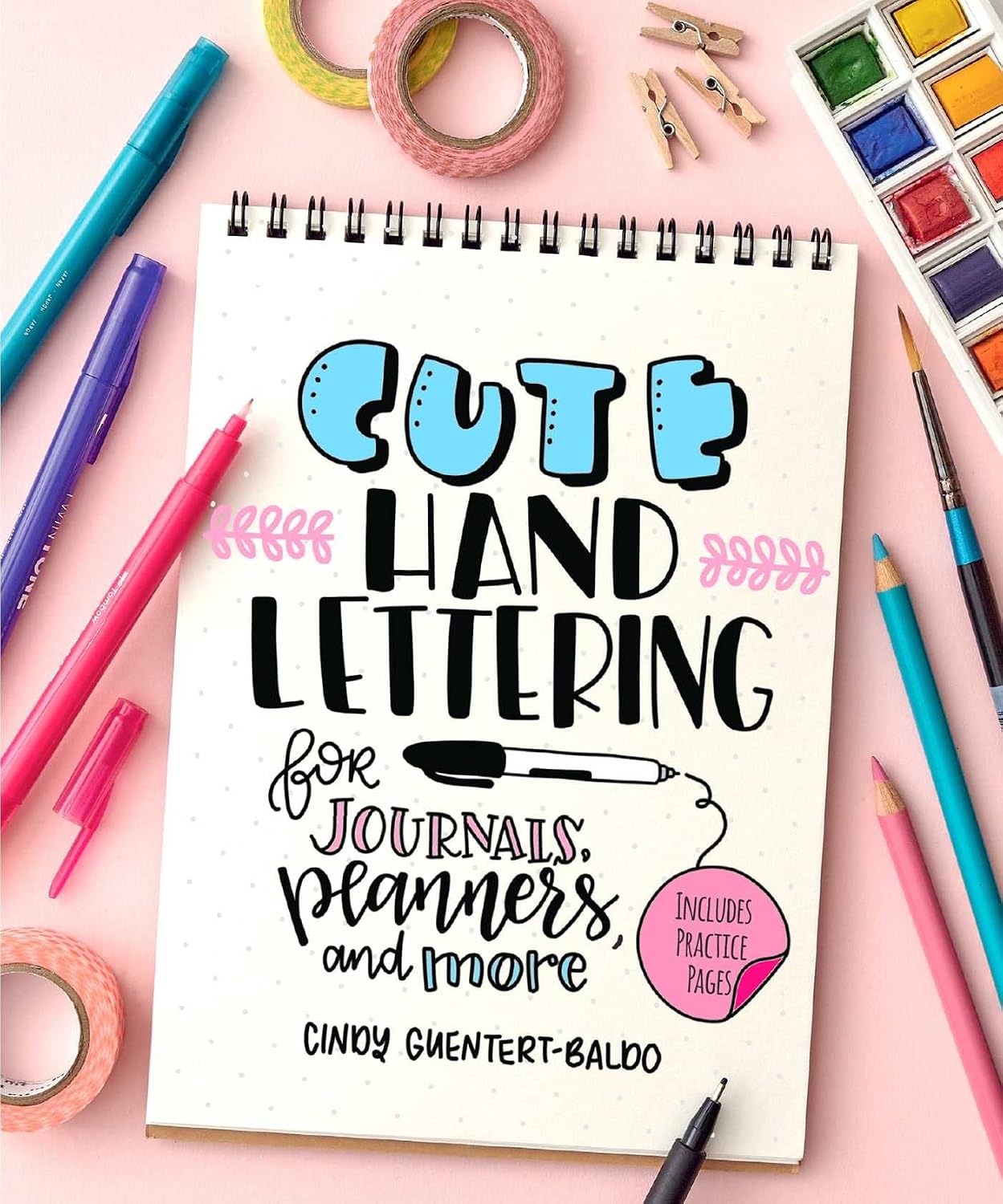 Cute Hand Lettering: For Journals, Planners, and More baixar o livro de graça