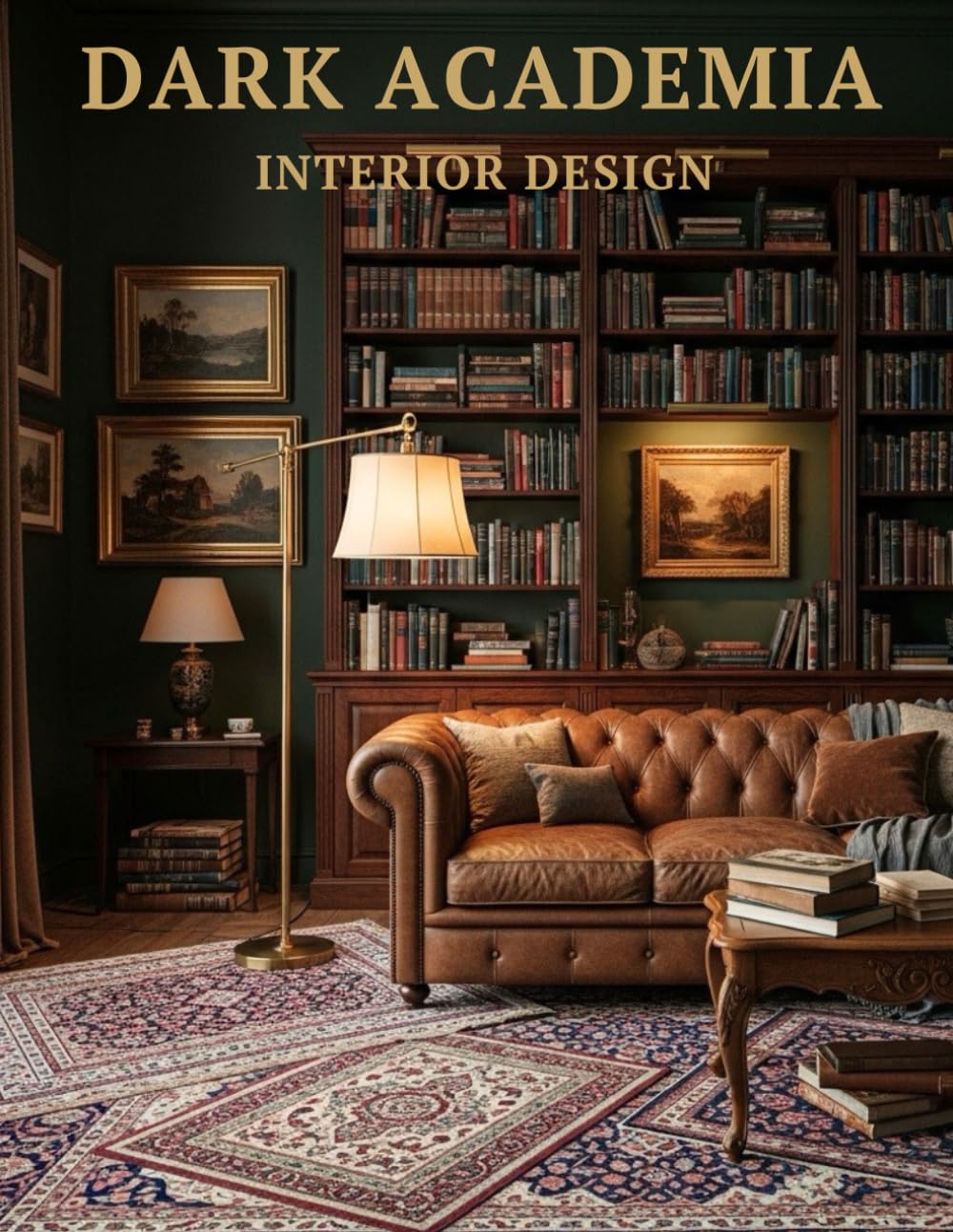 Dark Academia Interior Design: Dark Academia Innenräume - Wohndesign und Dekor für das klassische Zuhause - Coffee Table Book baixar o livro de graça